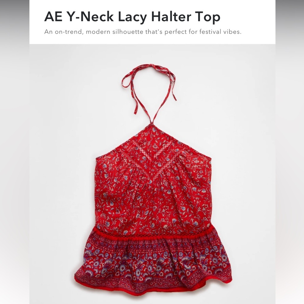 new w/ tags A&E Halter